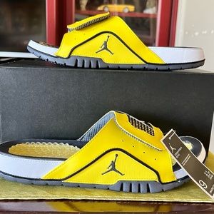 Nike Jordan Hydro Retro 4 IV Lightning Slides Sandals